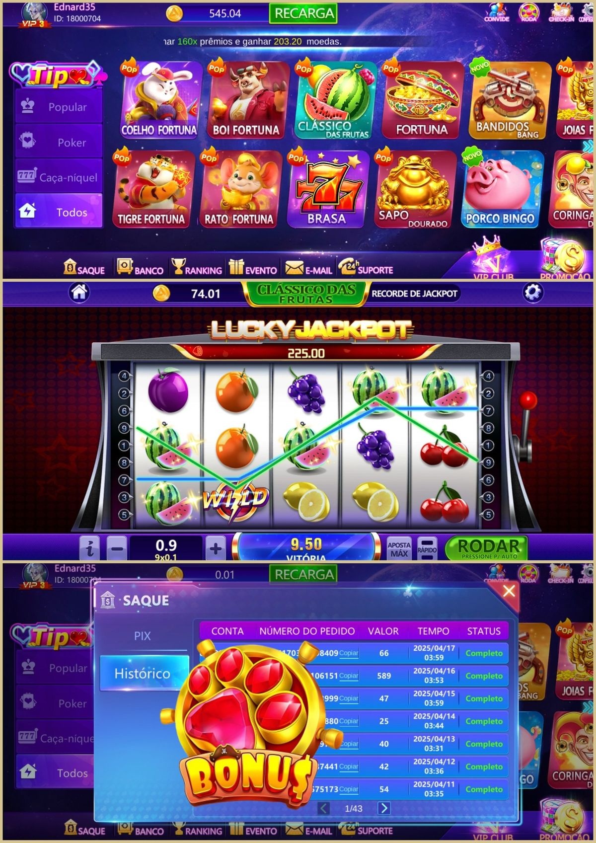 JackpotterCasino game